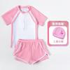 Trajes de baño para niñas, verano 2024, nuevos trajes de baño divididos para niñas, equipo de natación profesional de verano.