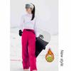 Pantalones de esquí NASA Tooling Northeast con forro polar para hombre y mujer, invierno 2024, nuevos pantalones gruesos, cálidos y rectos, pantalones casuales y modernos.