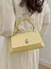 Bolso coreano de nicho, nueva moda verano 2026, bandolera de color sólido texturizado, bolso de mujer elegante de alto valor