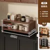 Porta-copos, suporte de armazenamento de copos, suporte de armazenamento de mesa, suporte de armazenamento para xícaras de café e copos de água, suporte de armazenamento para conjunto de chá e xícaras de chá