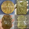 Artesanías de Jade al por Mayor, Colgantes de Cinturón de Jade Exquisitos, Tallados de Jade Exquisitos, Colgantes de Jade Pulidos a Mano de Jade Retro, Placas de Longevidad