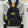 Mochilas Estilo Coreano para Estudiantes Universitarias, Estudiantes de Secundaria, Mochilas con Lazo Bordado de Corazón para Niñas, Mochilas Ligeras de Viaje para Mujeres