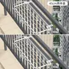 Varal de roupas para janelas, uma ferramenta mágica para secar roupas em grades de prédios altos, pequeno varal externo para toalhas e sapatos