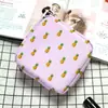 Bolsa Sencilla para Guardar Toallas Sanitarias, Bolsa Portátil para Compresas Menstruales de Estudiante, Gran Capacidad, Estilo Lindo, Bolsa para Toallas Sanitarias Menstruales