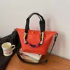 2026 Nuevo Modelo Bolso de Mujer Estilo Coreano Bolso de Paja de Gran Capacidad Bolso de Hombro Bolso Cruzado de Gran Capacidad Bolso de Hombro Tipo Tote