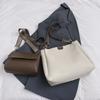 Bolsa tote feminina simples e transfronteiriça, nova moda 2024, bolsa de ombro para estudantes universitários, bolsa de compras