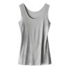Venta Directa de Fábrica Camisola para Mujer Modal Sin Costuras Camiseta Base Ropa Exterior Talla Grande Camiseta Sin Mangas Suministro del Fabricante