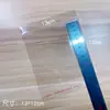 Pequeno Grampo de Cabelo para Joias Clipe de Cabelo Bolsa Transparente Embalagem Pequena Saco Auto-adesivo Opp com Design de Orelha para Pendurar