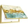 Pintura Decorativa de Lujo Ligero para Caja de Medidor Eléctrico para Cubrir la Caja, Estilo Moderno Simple, Instalación sin Taladro para Entrada, Comedor, Pintura Colgante para Cubierta de Caja Multimedia