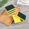 Paño de esponja multiusos de alta densidad fácil absorbente limpieza esponja de cocina paño para limpiar hogar cocina y baño cepillo para lavar platos esponja bloque para tazón