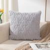 Oferta Especial Nuevo Cojín Almohada Acolchado de Felpa con Ondas Geométricas ins Funda de Almohada de Noche Estilo Nórdico Comercio Exterior Venta al por Mayor