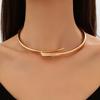 Pulseiras Populares Transfronteiriças Europeias e Americanas Ins Normcore Pulseiras Assimétricas com Padrão de Onda Pulseiras Metálicas Brilhantes Joias Femininas