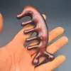 Peine de Masaje de Palo de Rosa Cabeza Peine Meridiano de Bola de Cinco Dientes Cuero Cabelludo y Cuello Sándalo Peine de Masaje Venta al por Mayor