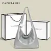 Bolso Hobo Tejido Nuevo 2026 para Mujer, Bolso Tote de Hombro de Gran Capacidad de Nicho de Alta Gama Versátil para Viajar