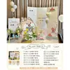Suprimentos de Aniversário Bebê Dragão Layout de Um Ano Painel de Fundo Personalizado Decoração de Banquete para Homens e Mulheres Cena Placa de KT Cerimônia de Aniversário