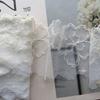 Encaje de bordado de malla talla 10 este vestido blanco para muñeca infantil, puño de falda, accesorios, encaje al por mayor