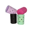Fábrica de origen nuevo juego de tazas de EVA con agujero multicolor opcional lavable diariamente anti-quemaduras no adherente no deformación