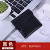 Bolsa portátil de botão de pressão de PVC para bitucas de cigarro, bolsa de cinzeiro mini portátil para exterior, bolso interno com folha de alumínio retardante de chama, bolsa para bitucas de cigarro