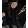 Camiseta branca de gola V de manga curta de fábrica para mulheres, novo estilo verão 2026, top base casual solto de alta qualidade