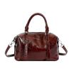 Bolsa Feminina Nova Primavera e Verão 2025 Moda Bolsa Boston Travesseiro Retrô Casual Mais Fácil para Combinar Bolsa de Mão Transversal Bolsa Feminina