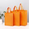 Sacola TNT em estoque atacado supermercado publicidade sacola de compras tote bag personalizada exposição empresa publicidade embalagem personalizada
