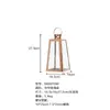 Adornos de Portavelas Estilo Europeo, Linternas de Viento, Linternas de Exterior, Portavelas, Accesorios para Bodas, Cubiertas a Prueba de Viento para Velas, Lámparas de Mantequilla de Acero Inoxidable