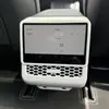 Adecuado para la Nueva Versión del Modelo 3 Cubierta Protectora de la Rejilla de Ventilación Trasera Protección de Pantalla Adhesivo Protector Trasero Anti-Golpes Interior