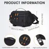 Bolsa de pecho para señuelos más vendida transfronteriza, bolsa ligera para cañas de pescar deportiva de viaje para hombres, bolsa multifuncional para exteriores