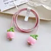 Cubierta Protectora para Cable de Datos para Cargador Apple de 20W, Dibujos Animados, a Prueba de Roturas para Cable de Carga de Teléfono Móvil