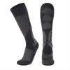 Calcetines deportivos de esquí transfronterizos con suelas gruesas de rizo, antideslizantes y resistentes al desgaste, calcetines altos para senderismo, calcetines deportivos largos cálidos y transpirables