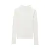 2025 Cross-Border Aliexpress Roupas Femininas Populares Comércio Exterior Atacado Novo Zr Acessórios Prontos Camisas Simples Decorativas