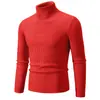 Novidade Outono/Inverno 2025 Transfronteiriça Tricô Gola Alta Masculino Tricô Jacquard Estilo Coreano Tendência Casual Tricô Top