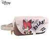 Estojo de Lápis Disney Original Lotso Urso Morango com Tampa Flip-Top Três Camadas Estudante do Ensino Fundamental Grande Capacidade Caixa de Material Escolar para Menina Estojo