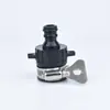 Conector de Torneira T de Esfera 912 47 Bicos Conexão Rápida de Tubo 812 Interruptor Duplo Conexão Rápida para Jardinagem