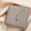 Colar Colorido das Doze Constelações em Madrepérola para Mulheres, Corrente de Clavícula de Luxo Leve Tendência de Nicho, Acessório Simples da Moda Personalizado