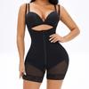 Mono con Tirantes Topmelon Levanta Glúteos Ajustado Talla Grande Cremallera Moldeador Shaperweard1636
