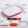 Tazón de melamina A8 para hot pot picante, tazón cónico de melamina de dos tonos, tazón para fideos de caracol de restaurante de fideos comercial, tazón para ramen, tazón para fideos mixtos