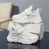 Zapatos Deportivos de Cuatro Estaciones al por Mayor para Estudiantes de Primaria y Zapatos Blancos para Niños Primavera y Otoño Nuevos de Malla Transpirable Versátiles Ligeros Zapatos Blancos