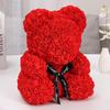 Boneca Flor Eterna Filhote de Maltês Presente de Formatura Feriado Fofo Presente de Aniversário para Meninas Dia dos Namorados