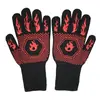 Guantes protectores de silicona para barbacoa y horno microondas, alta temperatura 800 grados, anti quemaduras, aislamiento térmico, antideslizantes, a prueba de fuego