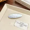 Acessório de cabelo requintado e elegante para mulheres, mini presilha lateral para meninas, presilha de cabelo versátil para franjas e fios soltos, presilha de jacaré com strass
