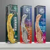 Nuevo Cubo de Trofeo de Cristal con Diseño Creativo de Alta Gama, Presentando Alas y Plumas Metálicas, para Premios a Empleados Destacados en Reuniones Anuales