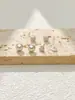 Conjunto Simples de Três Peças de Brincos Pequenos, Brincos Redondos de Coração Quadrado, Brincos de Luxo para Mulheres, Estilo de Luxo Leve