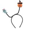 Tocado de Halloween Transfronterizo Accesorios para el Cabello Exagerados Forma Retorcida Tocado de Araña de Halloween Diadema de Calabaza Diadema del Festival de los Fantasmas