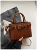 Hebilla de Cinturón de Diseño Único Bolso Decorado para Mujer Verano 2025 Casual Vintage de Moda Bolso de Hombro Cruzado para el Trabajo
