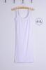 Vestido de verano con doble tirante de modal, camisola para mujer, camisa base larga para mujer, talla una generación de pelo