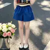 Niñas Verano 2026 Nuevo Estilo Dopamina Chic Bloque de Color Raya Camiseta sin Mangas Pantalones Anchos Casual Trendy