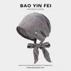 Gorro con Pañuelo a Cuadros Rojo Vintage para Mujer, Nuevo Modelo Verano 2026, Circunferencia de Cabeza Grande, Gorro de Poner de Atar de Gama Alta