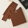 Conjunto Térmico de Roupa Íntima Slimming Sem Costura Modal Novo 2026 para Mulheres, Fino e Quente, Disponível para Atacado