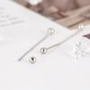 Nuevos Pendientes de Perlas Redondas Pendientes para Mujer Tapa de Rosca Elección Libre Pendientes de Borla Simples Pendientes Pequeños Elegantes para Perforaciones
